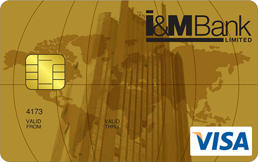 I & M Bank Gold Visa Tamarind Credit Card