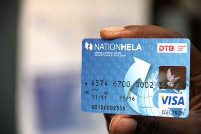 Diamond Trust Bank NationHela Pre-Paid Card