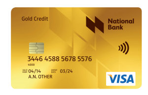 National Bank of Kenya Gold Credit Card