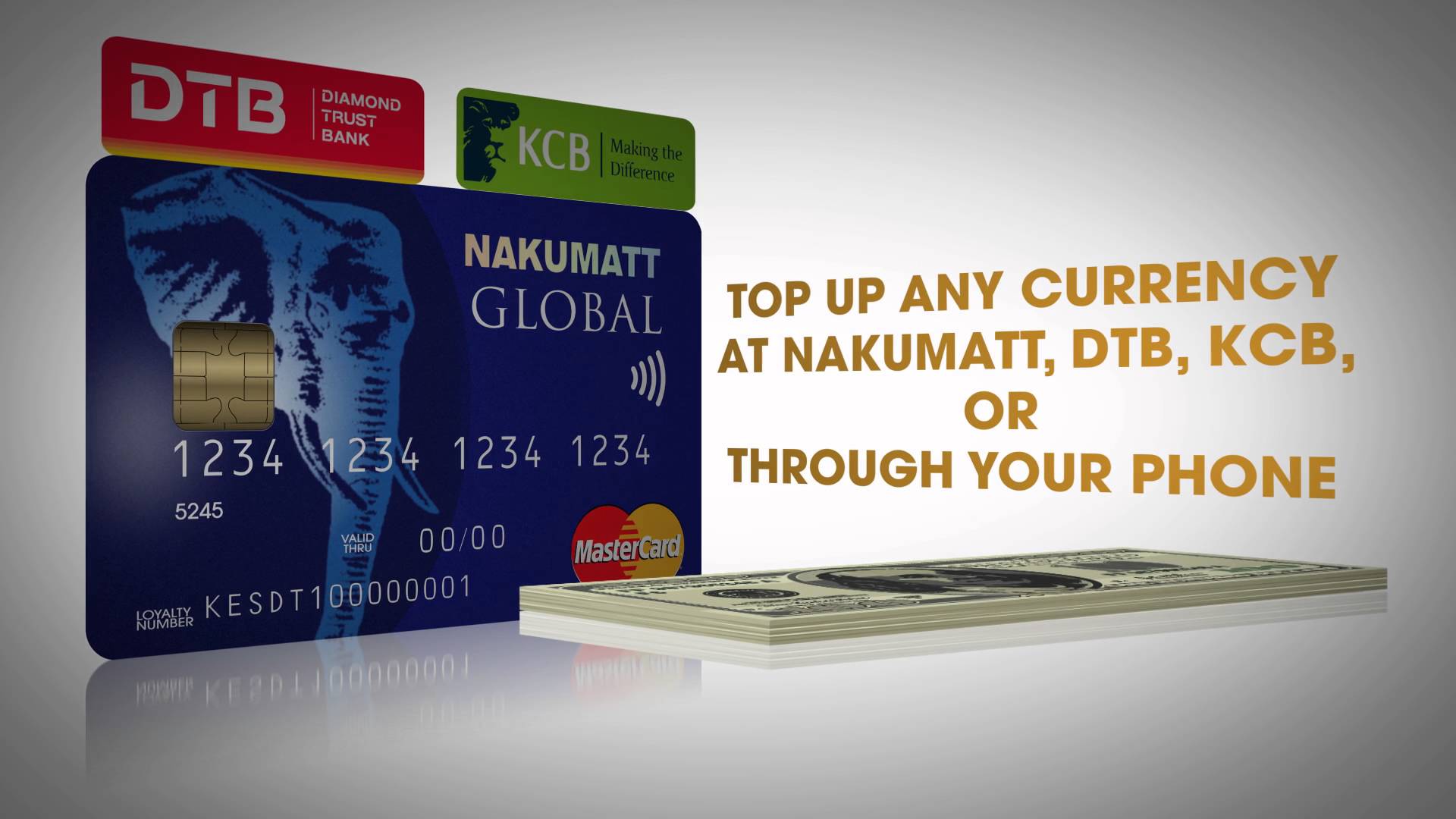 Diamond Trust Bank Nakumatt Global Pre-Paid Card